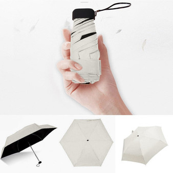 Creative Ultra-Light 50 fold flat light pocket bag umbrella ultra light umbrella umbrella folding sun umbrella mini umbrella #30