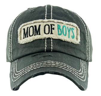 Mom of Boys Vintage Cap