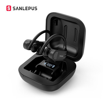 SANLEPUS B1 LED Display Bluetooth Stereo Ear buds Sport Gaming For Samsung and Apple Phones