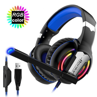 Beexcellent Stereo Gaming Headset for PS4, Xbox One, PC Surround Sound Headphones + Mic LED Lighting