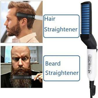 Multi-functional Hair Comb Beard Straightener