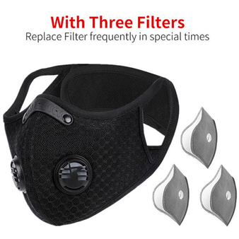 Reusable Filter Mask - For Excellent Breathability & Extra Comfort