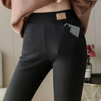 Super Thick Cashmere Wool Leggins