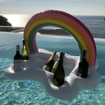 Inflatable Rainbow Pool Floats