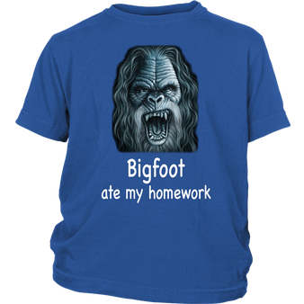 Bigfoot Ate My Homework Kids