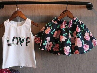Love 2pc Skirt Set