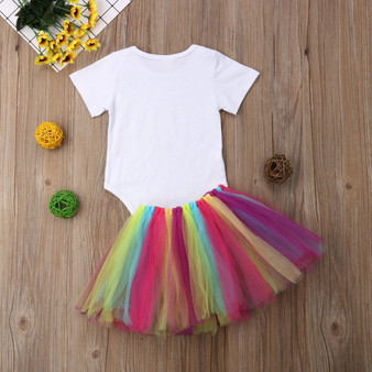 ONE Multicolored Tutu Set