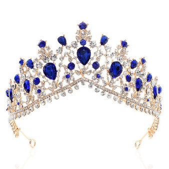 Bride Crown Rhinestone Tiaras Hair Crowns and tiaras Wedding hair Jewelry Princess Diadem Prom Pageant