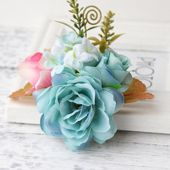 Rose Bridal Flower Hair Clip Wedding Decoration Hair Accessory