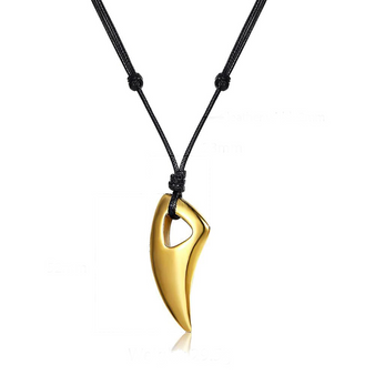 Wolf Tooth Steel Necklace