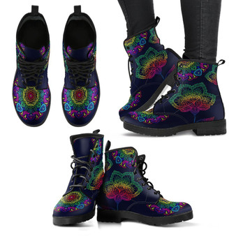 Colorful Flower Boots
