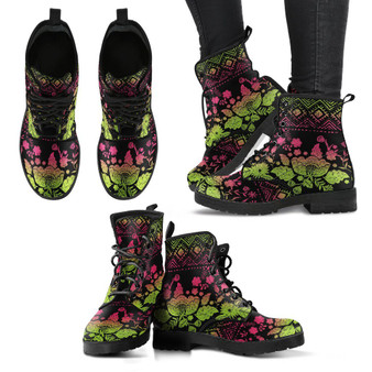 Floral Design Boots