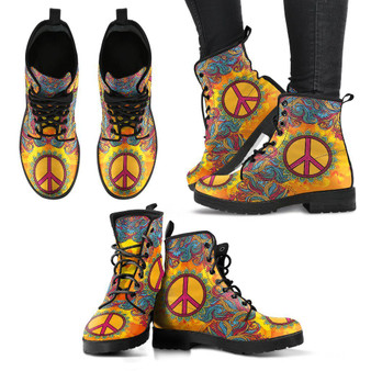 ⚡ 60% OFF! ⚡ Hippie Peace Handcrafted Boots