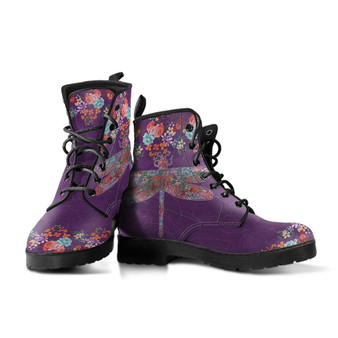 Dragonfly Floral Boots