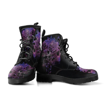 Skull Butterfly Boots