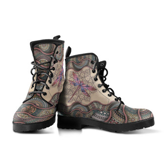 Dragonfly Paisley Boots