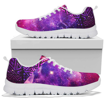 Aztec Galaxy Handcrafted Sneakers