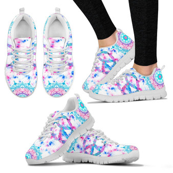 Peace Tie Dye Handcrafted Sneakers