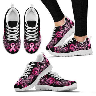 Breast Cancer Awareness Handcrafted Sneakers