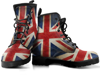 British Flag Handcrafted Boots