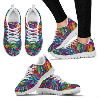 Boho Feather Handcrafted Sneakers