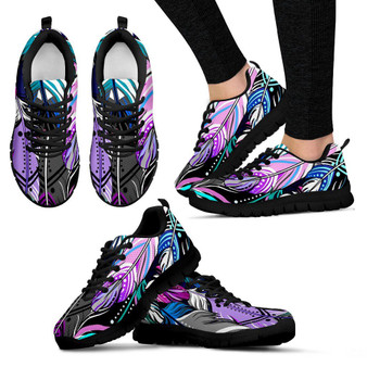 Beautiful Feather Handcrafted Sneakers
