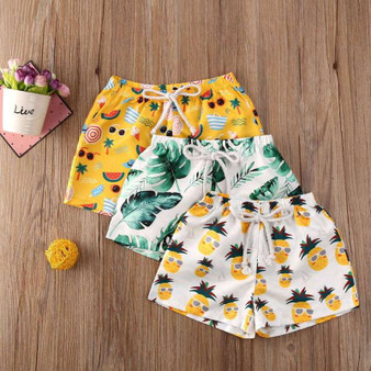 Toddler Kid Boy Swimming Shorts Cartoon Summer Swim Trunks 6M-4Y