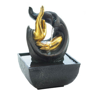 Golden Hands Tabletop Fountain