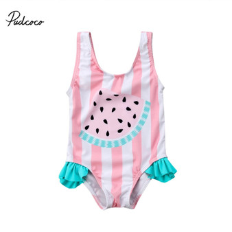 Striped Watermelon One Piece Swimwear