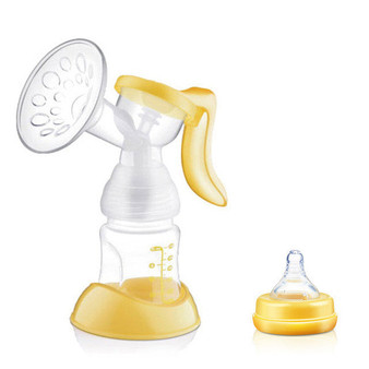 Manual Breast Pump with Bottle