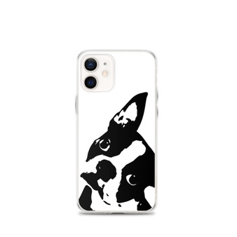 Boston Terrier Head Tilt iPhone Case