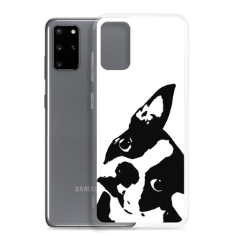 Boston Terrier Head Tilt Samsung Phone Case