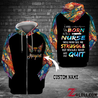You May See Me Struggle But You Will Never See Me Quit Hoodie 3D Custom TXX