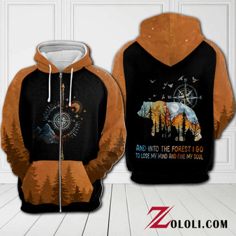 Into The Forest I Go To Lose My Mind Hoodie 3D TXX