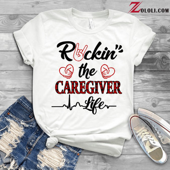 Rockin' the Caregiver life Custom Hoodie 3D TTM