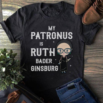 My patronus is Ruth Bader Ginsburg 2D T-shirt