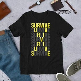 SURVIVE Sarcoma Cancer Awareness 2D T-shirt