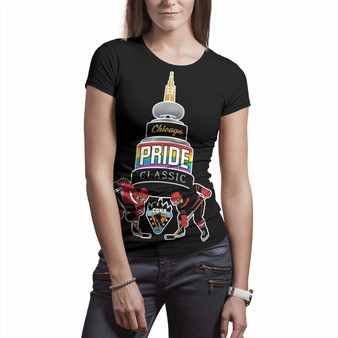 Lady Gay Pride Parade Chicago LGBT T-shirt