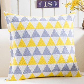 Vibrant Geometric Pattern Style Cushion Covers