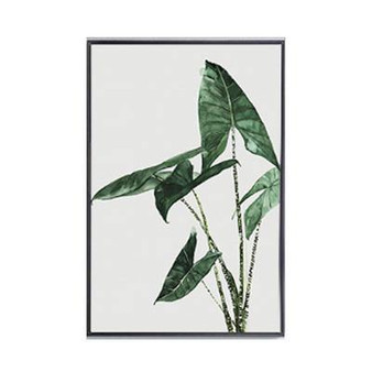 Green Watercolor Impression Plants