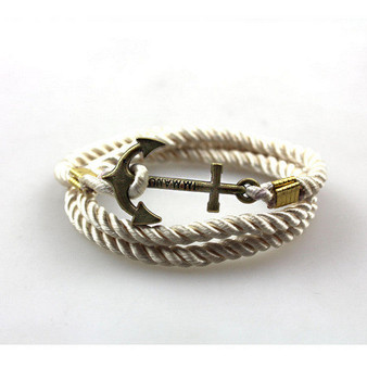 Anchor with rope Bracelets