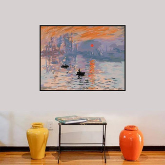 Claude Monet Impression - DIY Wall Art