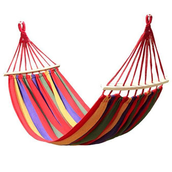 Portable Hammock Indoor or Outdoor Camping Swing Thick Canvas