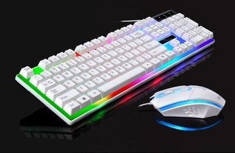 Gaming Keyboard Rainbow Colorful LED
