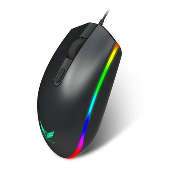 Professional Wired Gaming Mouse 4 Button RGB LED Optical