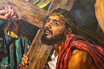 Jesus Carrying the Cross Diamond Painting