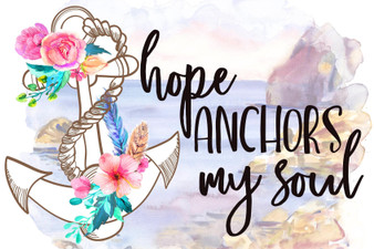 Hope Anchors my Soul Diamond Painting