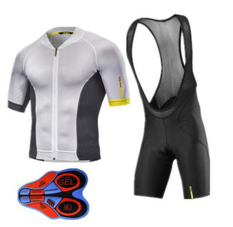 Mavic pro team breathable short sleeve cycling jersey sets