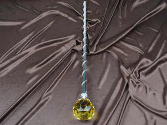 Spell-Casting Yellow Crystal Scepter Wand