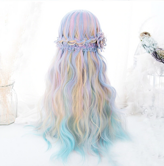 Wonderland Rainbow Unicorn Wig